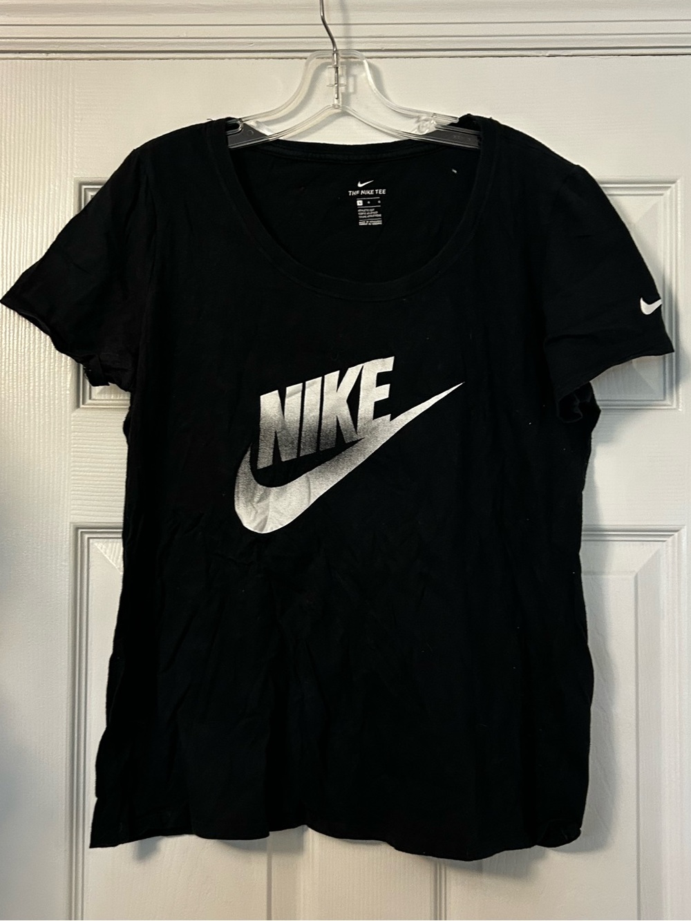 Black Short Sleeve Nike Tee